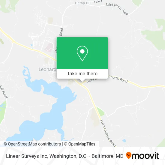 Linear Surveys Inc map