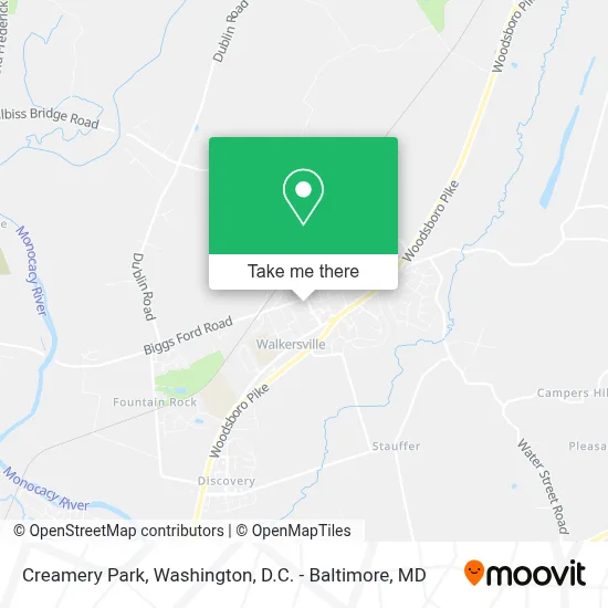 Creamery Park map