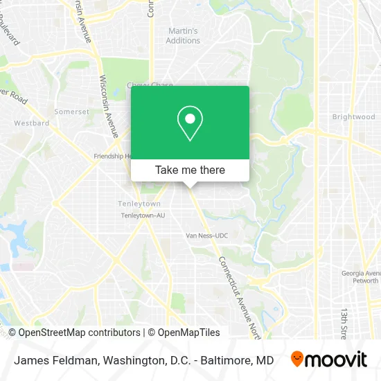 James Feldman map