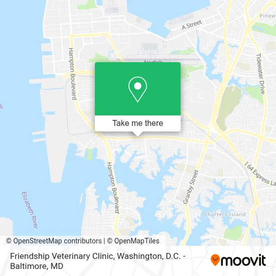 Friendship Veterinary Clinic map