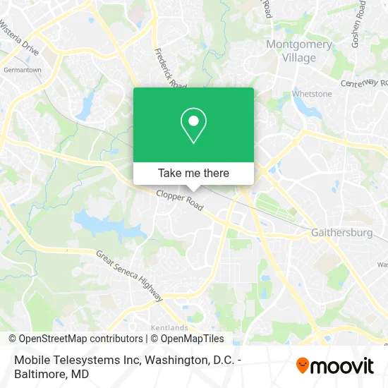 Mobile Telesystems Inc map