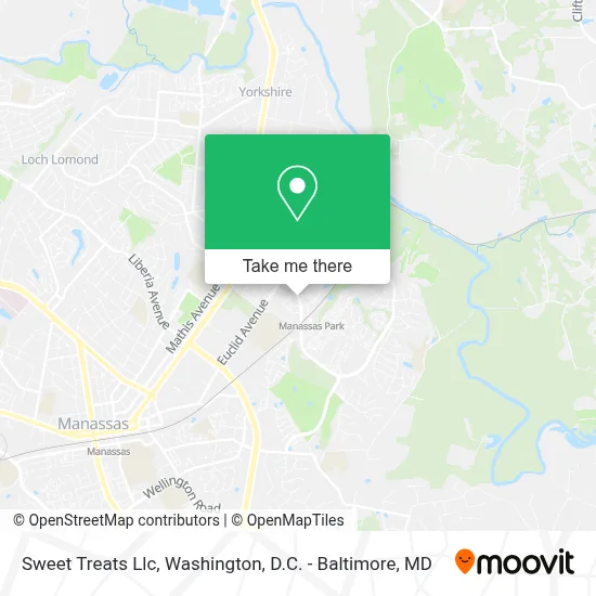 Sweet Treats Llc map