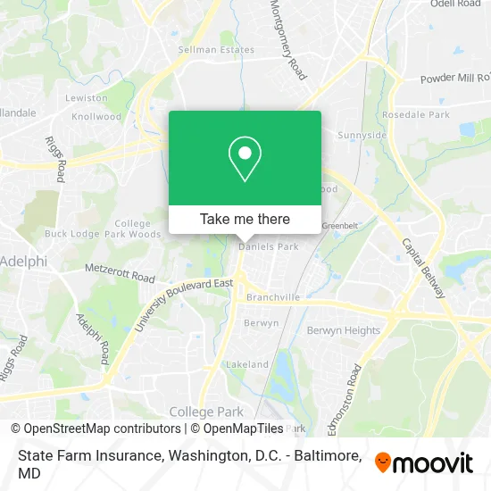 State Farm Insurance map