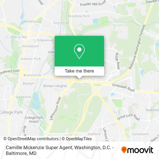 Camille Mckenzie Super Agent map