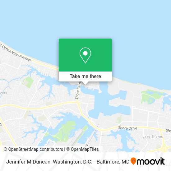 Jennifer M Duncan map