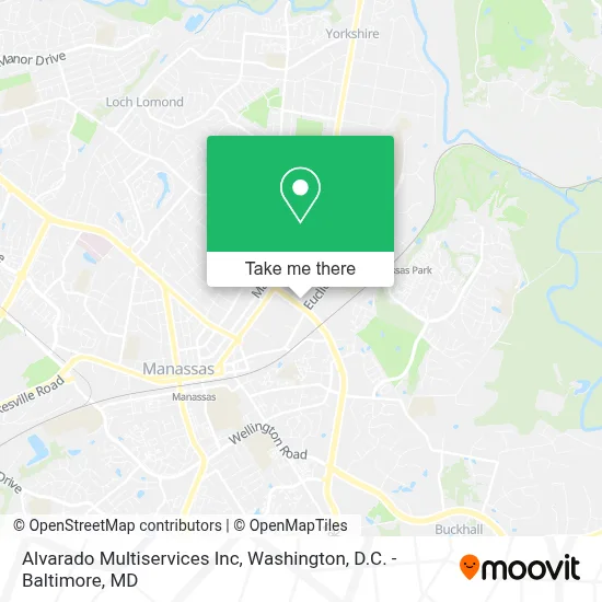 Alvarado Multiservices Inc map