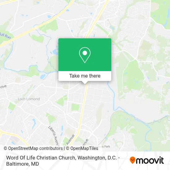 Word Of Life Christian Church map