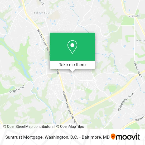 Suntrust Mortgage map