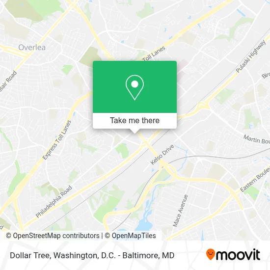 Dollar Tree map