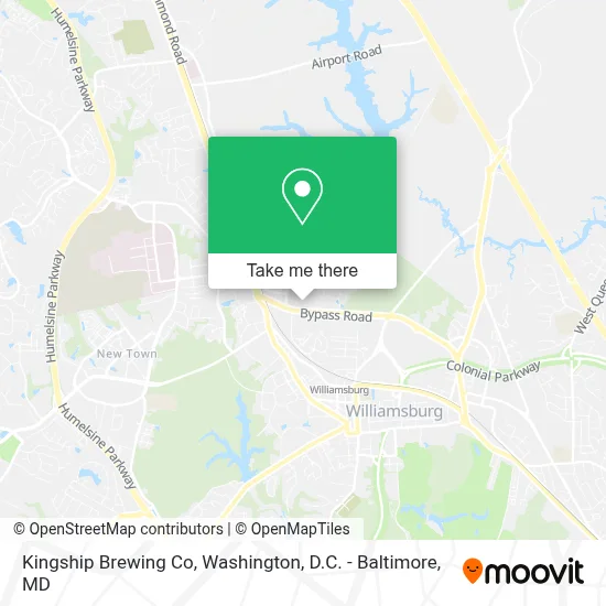 Kingship Brewing Co map