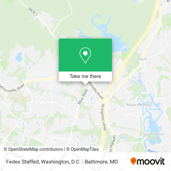 Fedex Staffed map