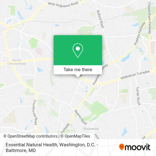 Essential Natural Health map
