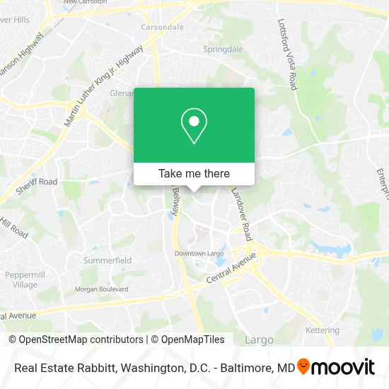 Real Estate Rabbitt map