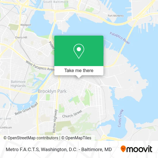 Metro F.A.C.T.S map