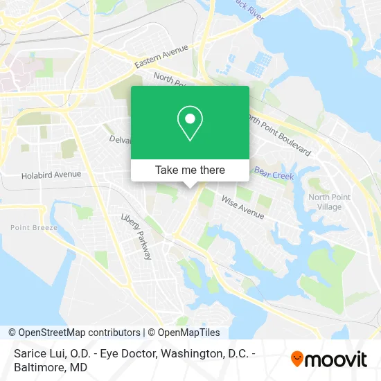 Sarice Lui, O.D. - Eye Doctor map