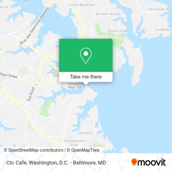 Ctc Cafe map