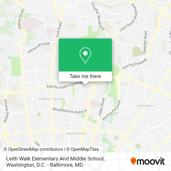 Leith Walk Elementary And Middle School map