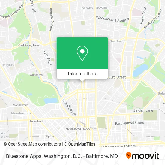 Bluestone Apps map
