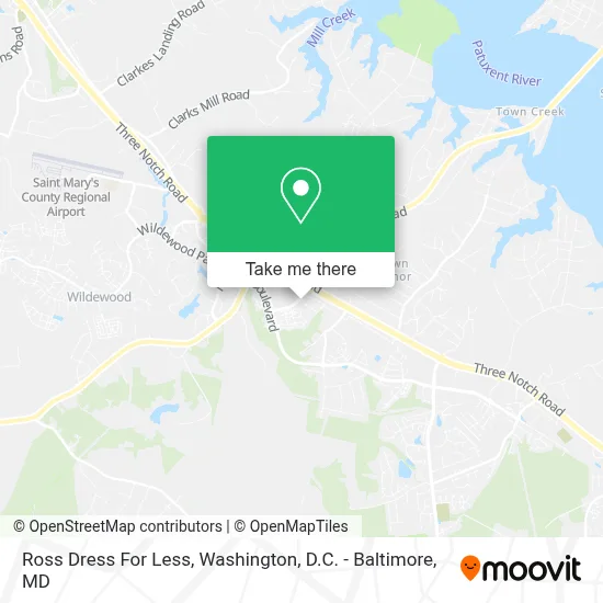 Ross Dress For Less map