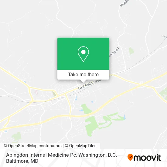 Abingdon Internal Medicine Pc map