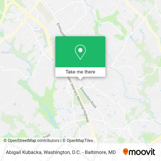 Abigail Kubacka map