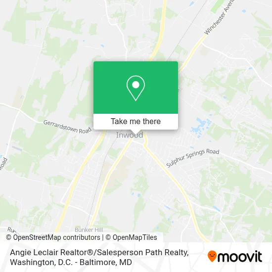 Angie Leclair Realtor® / Salesperson Path Realty map