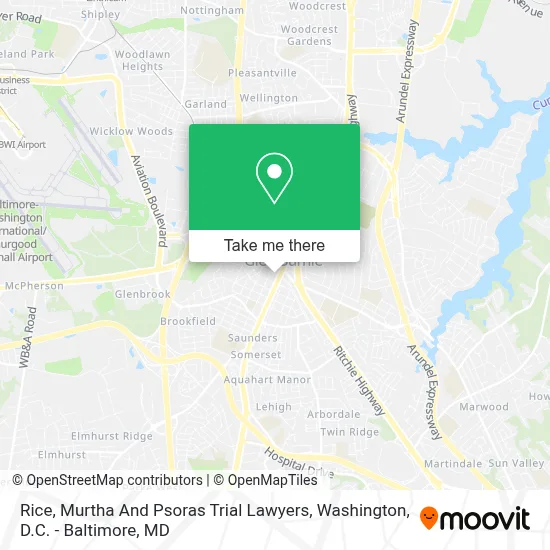 Rice, Murtha And Psoras Trial Lawyers map
