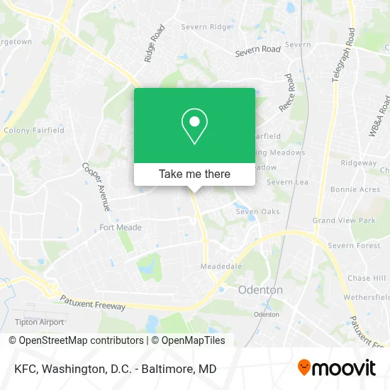 Kfc map