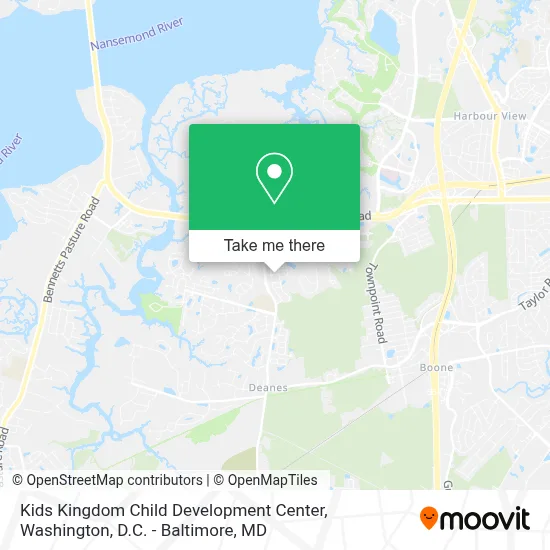 Kids Kingdom Child Development Center map