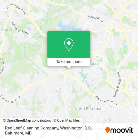 Red Leaf Cleaning Company map
