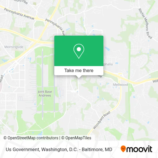 Us Government map