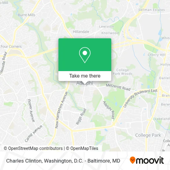 Charles Clinton map