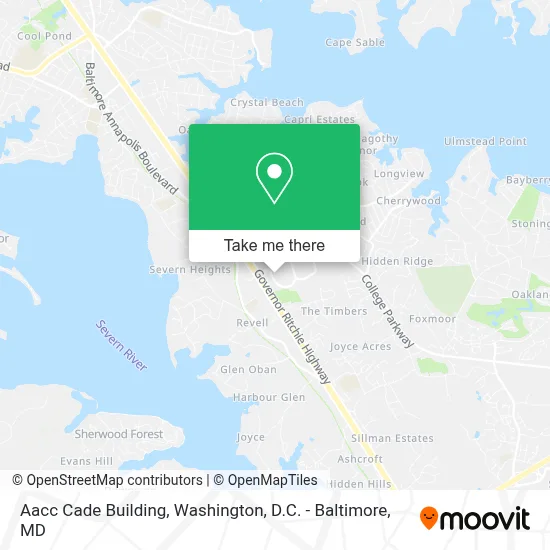 Aacc Cade Building map