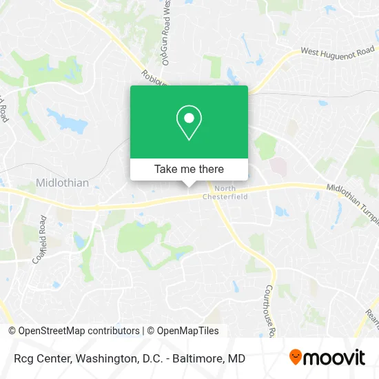 Rcg Center map