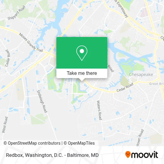 Redbox map