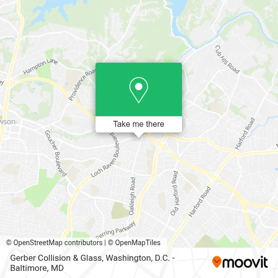 Gerber Collision & Glass map