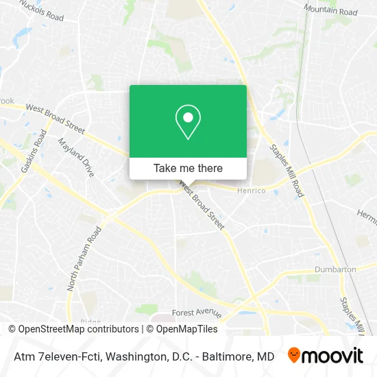 Atm 7eleven-Fcti map