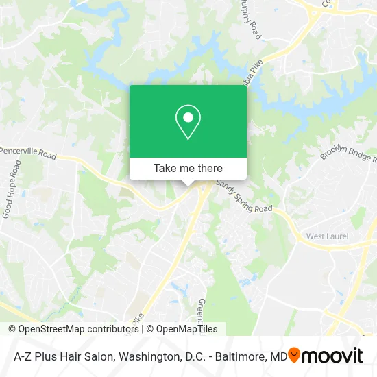 A-Z Plus Hair Salon map