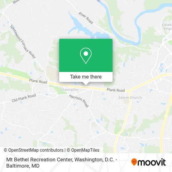 Mt Bethel Recreation Center map