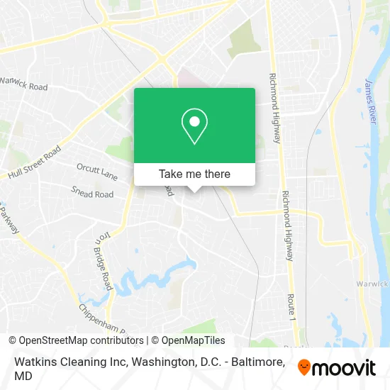 Watkins Cleaning Inc map
