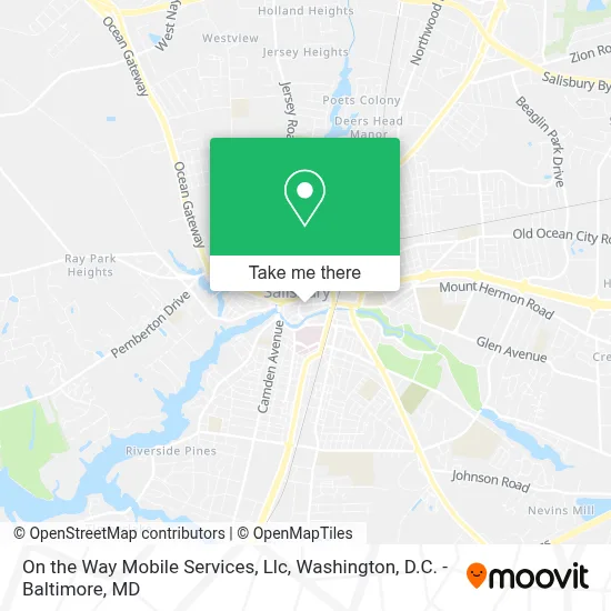 On the Way Mobile Services, Llc map
