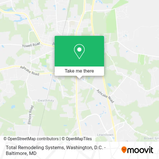Total Remodeling Systems map