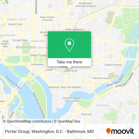 Porter Group map
