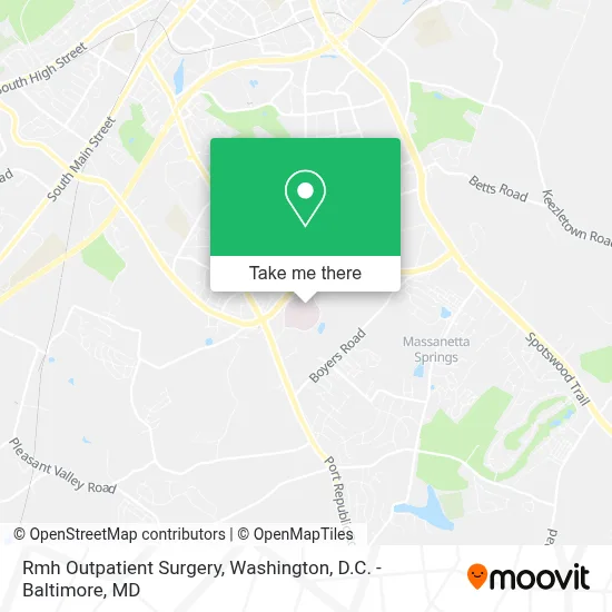 Rmh Outpatient Surgery map