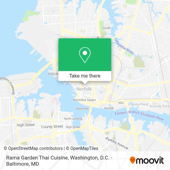 Rama Garden Thai Cuisine map