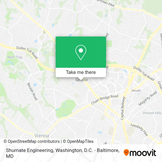 Shumate Engineering map