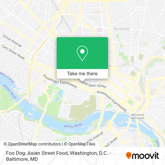 Foo Dog: Asian Street Food map