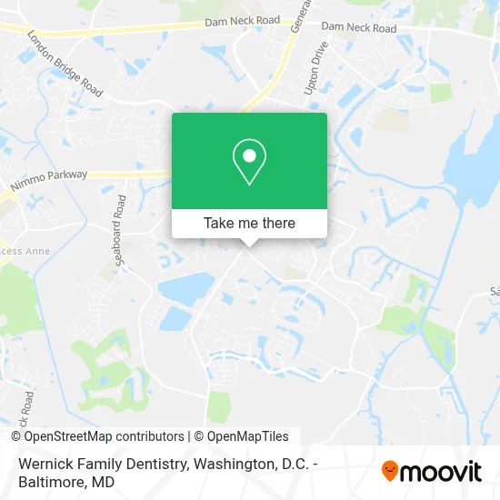 Wernick Family Dentistry map