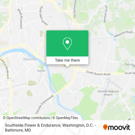 Southside Power & Endurance map