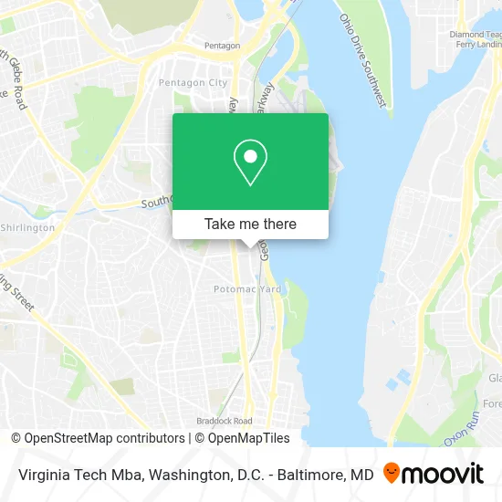 Virginia Tech Mba map